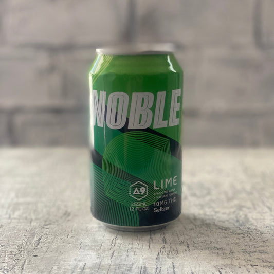 Lime hemp infused THC seltzer 24 pack – Noble Seltzer drink